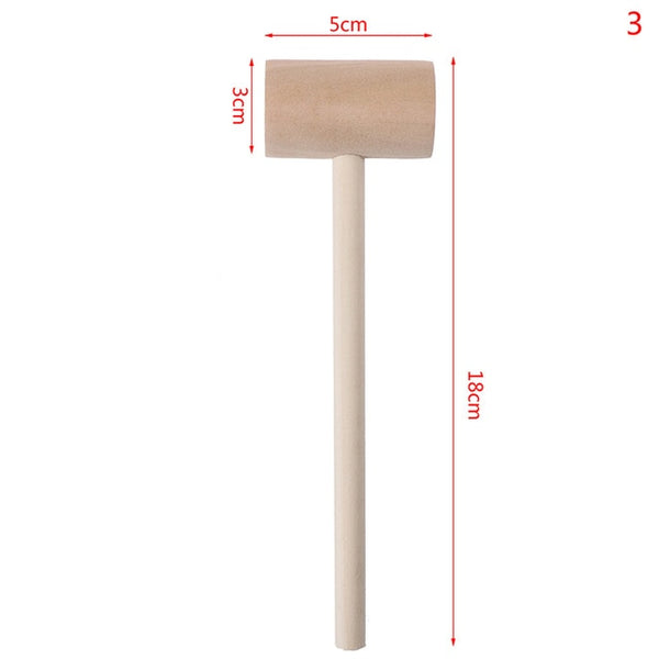 1/5/10Pcs Martillo de madera
