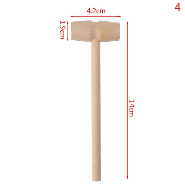 1/5/10Pcs Martillo de madera